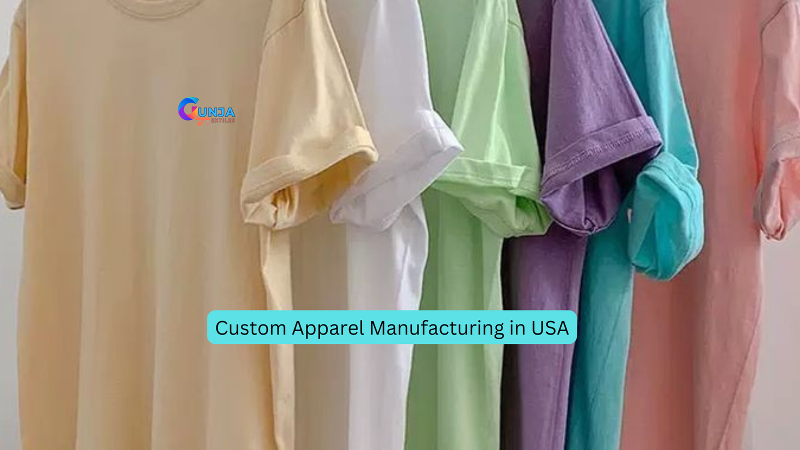 T-shirts image showing Custom Apparel Manufacturing in USA